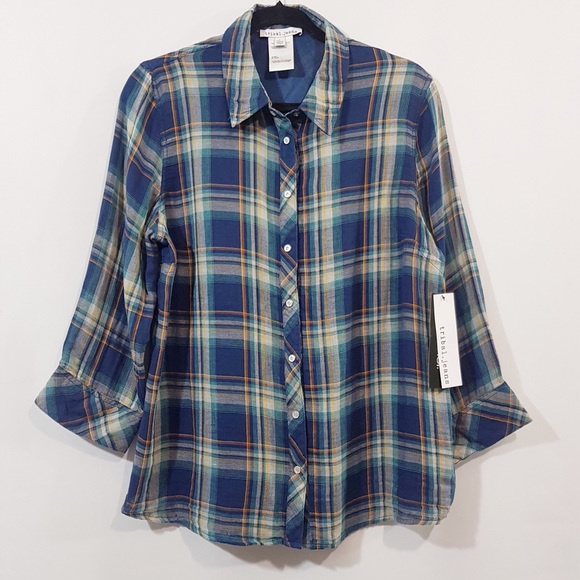 Tribal Tops - TRIBAL JEANS - buttons down shirt